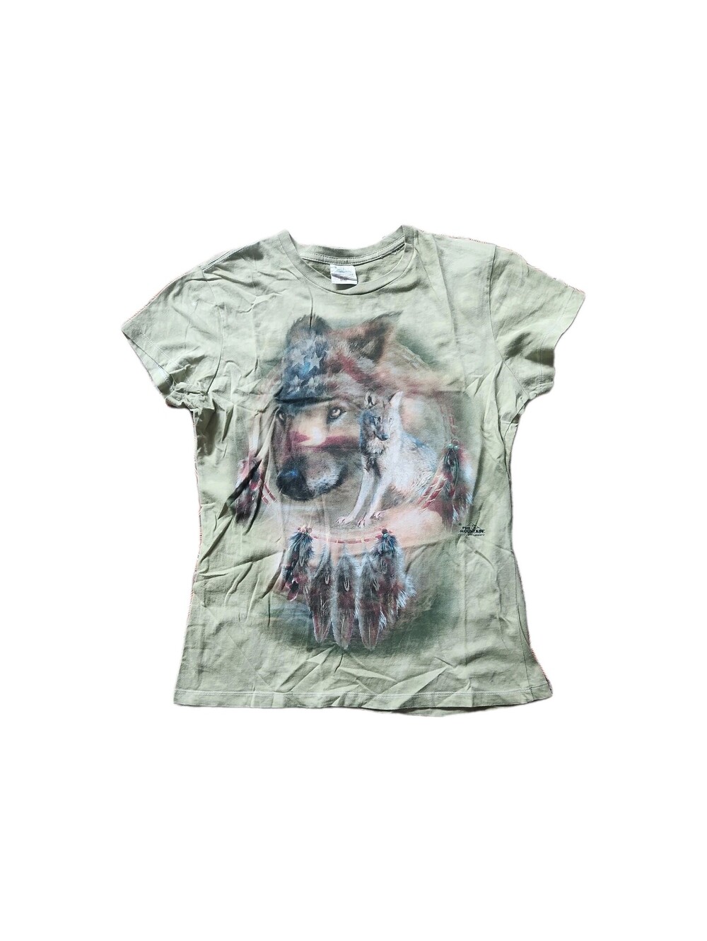 The Mountain T-Shirt Size Medium Tee 2012 Carol Cavalaris Wolves